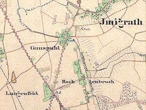 historische Karte Langenfeld historische Karte Langenfeld